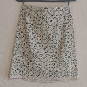 Anthropologie Lace Skirt